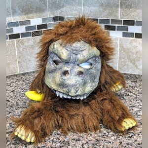 Hairy Monkey Planet Of The Apes Gorilla Full  Head Arms Legs Halloween Mask Prop